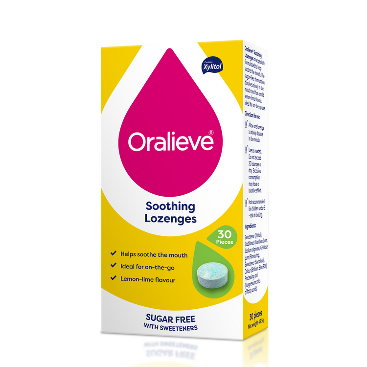 Tozevite Oralieve dry mouth resources for Healthcare Professionals