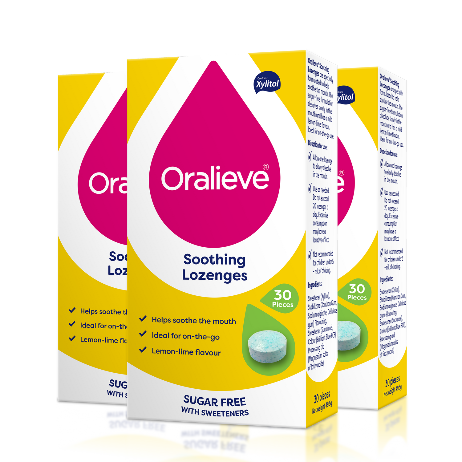 3 Pack | Lemon-Lime Lozenges
