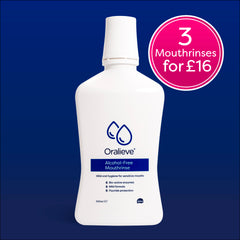 Oralieve mouth rinse pack for dry mouth
