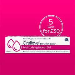 Oralieve Moisturising Dry Mouth Relief Gel